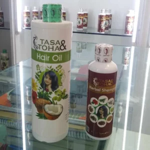 ( ফ্রি হোম ডেলিভারী ) 500 ML হেয়ার অয়েল + 1 পিস 100% পিওর হারবাল শ্যাম্পু